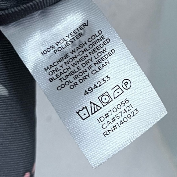 Loft • Black Pink Red Floral Skirt - Picture 5 of 5